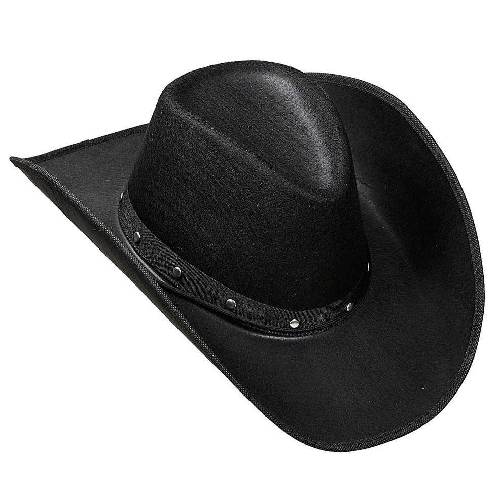 Cowboy-Hut mit Hutband für Kinder schwarz-braun , günstige